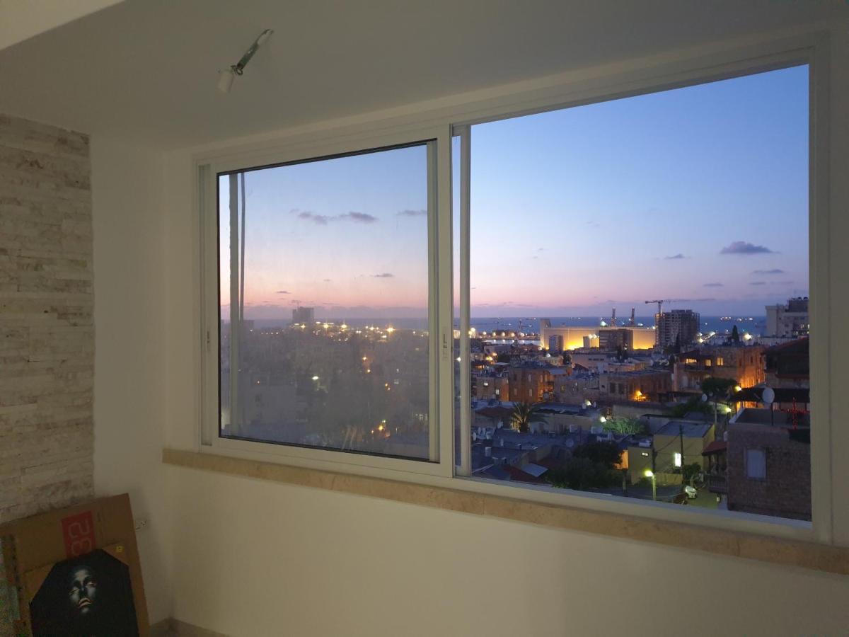 Maya New Guest House -Panoramic Sea&Citycentre View, Haifa Exteriér fotografie